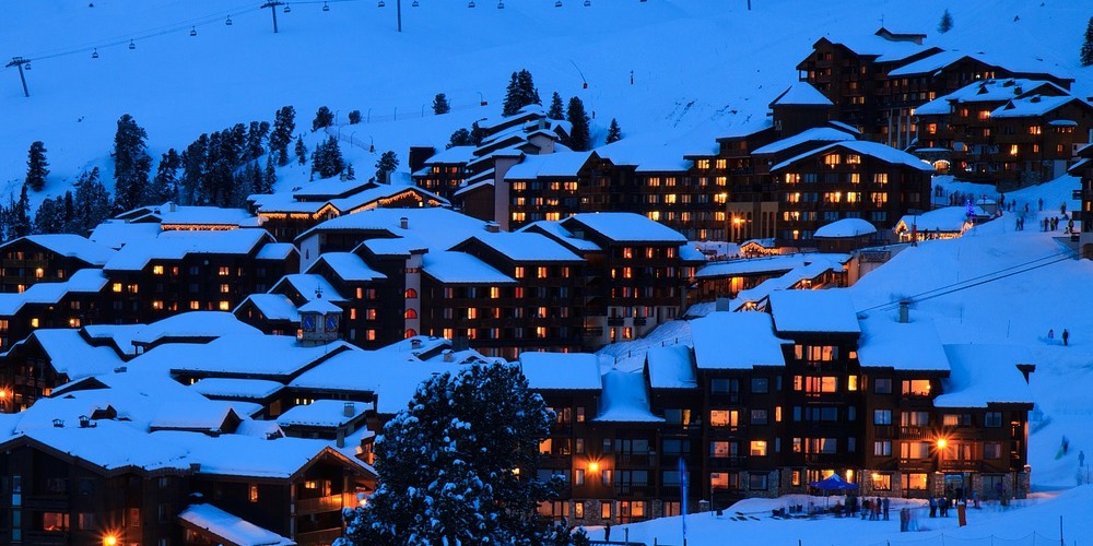 Vaujany Ski Resort near Grenoble